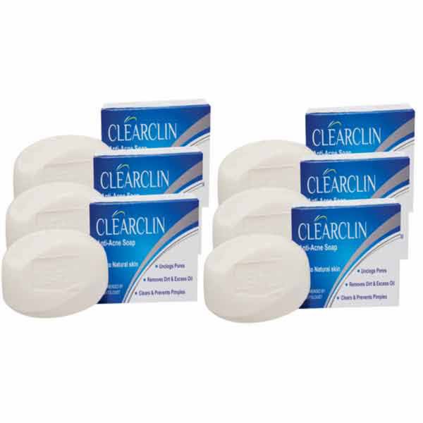 Clearclin Acne Prevention Soap - 75gm (Pack Of 6)