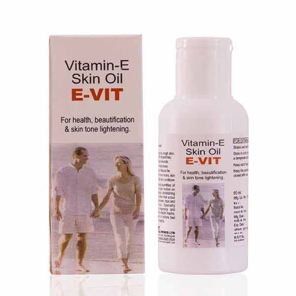 Buy Evit Vitamin E Skin Oil For Skin Tone Lightening 60ml (Pack Of 3) at Best Price Online