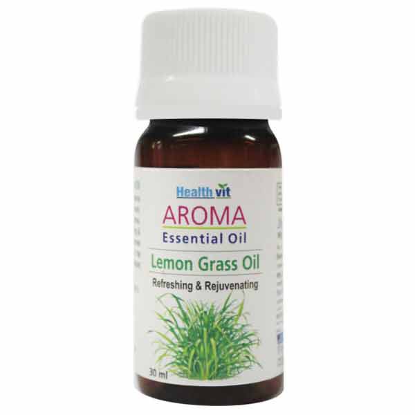 Healthvit Aroma Lemon Grass Essential Oil 30ml