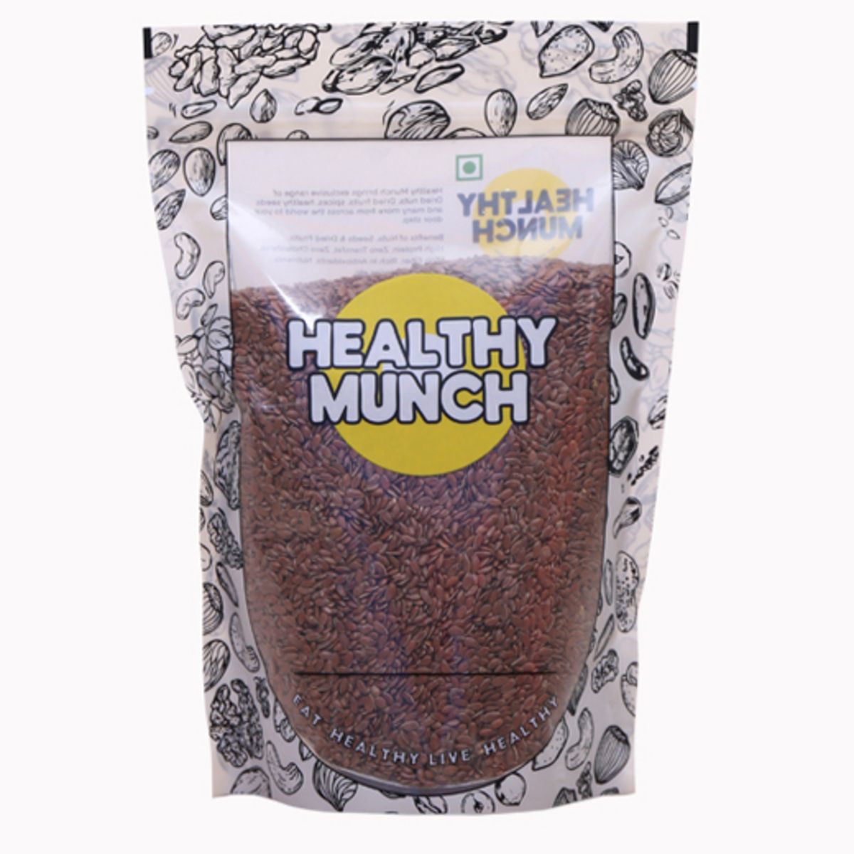 Buy Healthy Munch Premium Flax Seeds 500 gms at Best Price Online