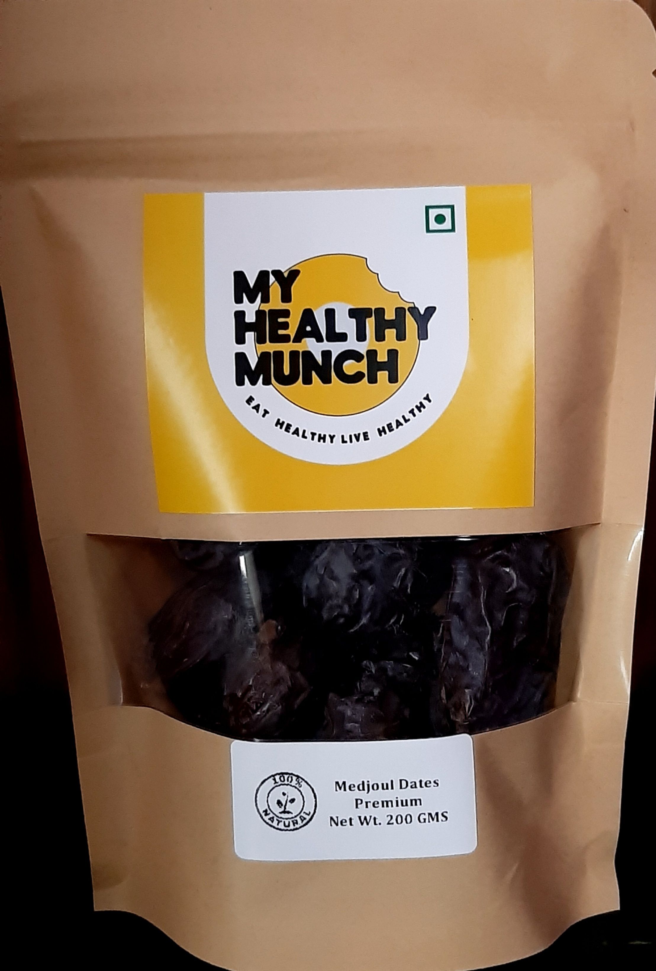 Buy Healthy Munch Premium Medjoul Dates 200 gms at Best Price Online
