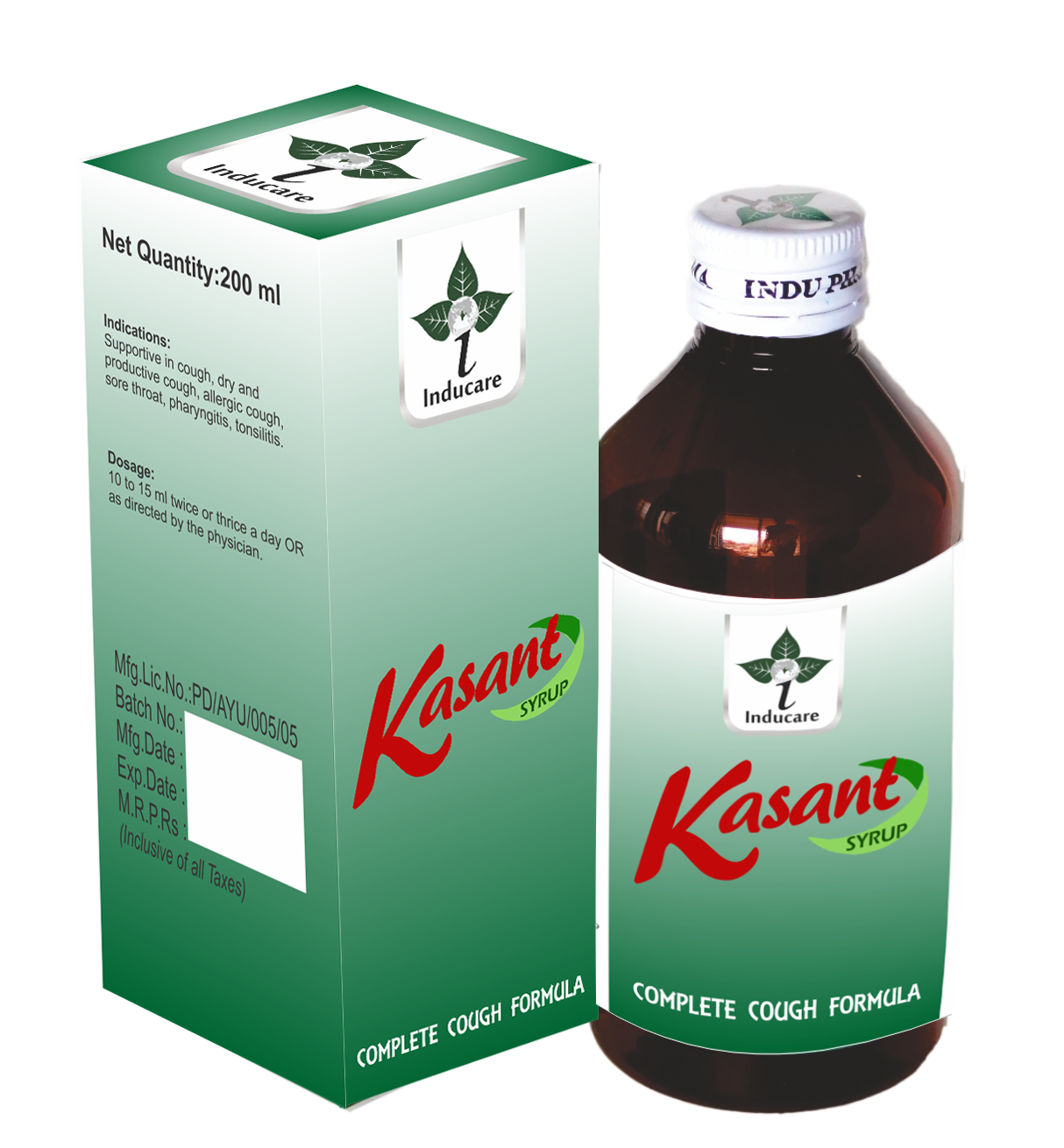 Buy Inducare Pharma Kasant Syrup at Best Price Online