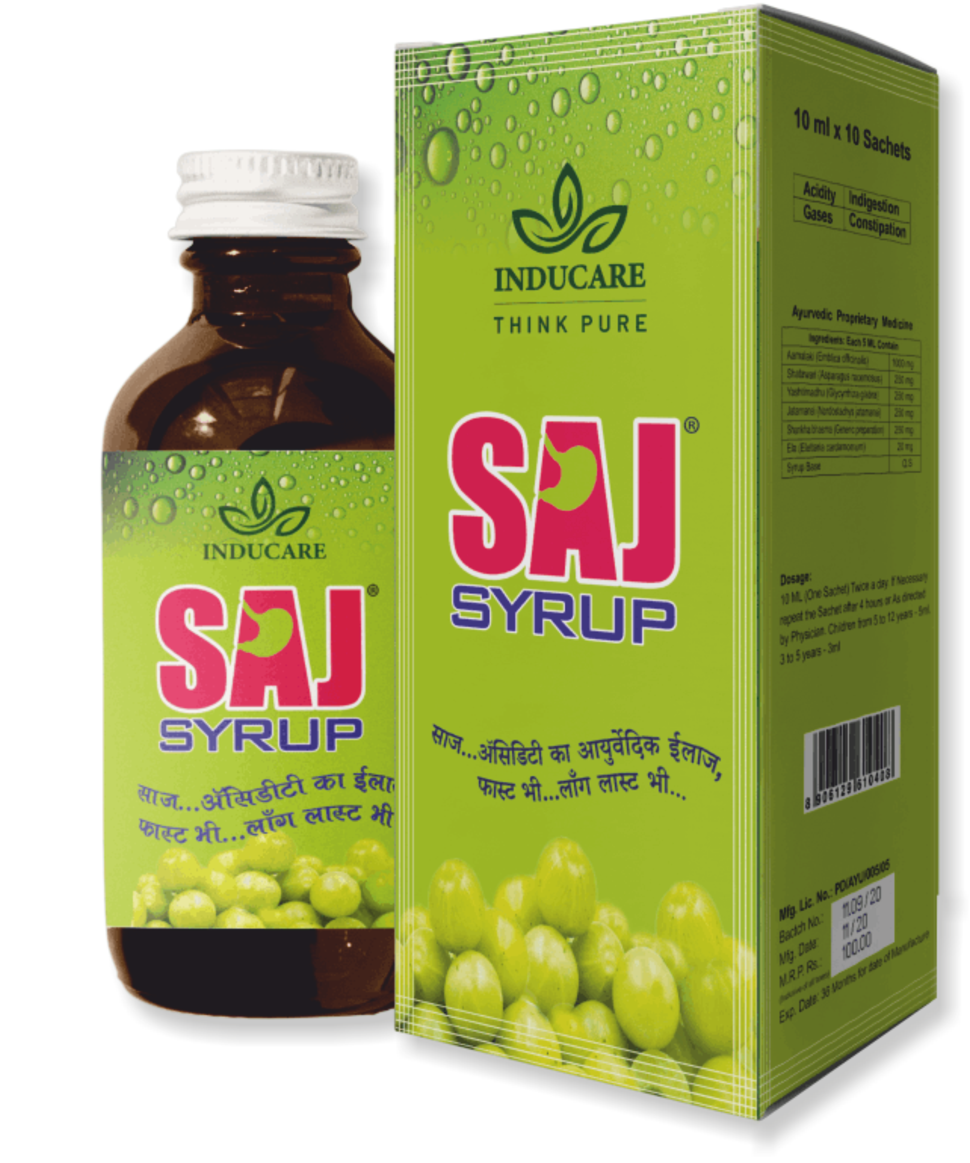 Inducare Pharma Saj Syrup