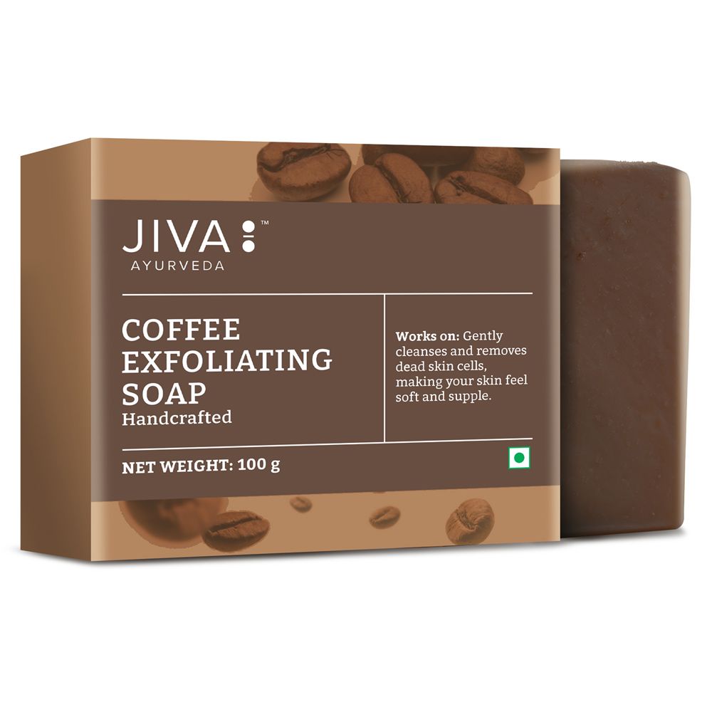 Jiva Ayurveda Coffee Exfoliating Soap