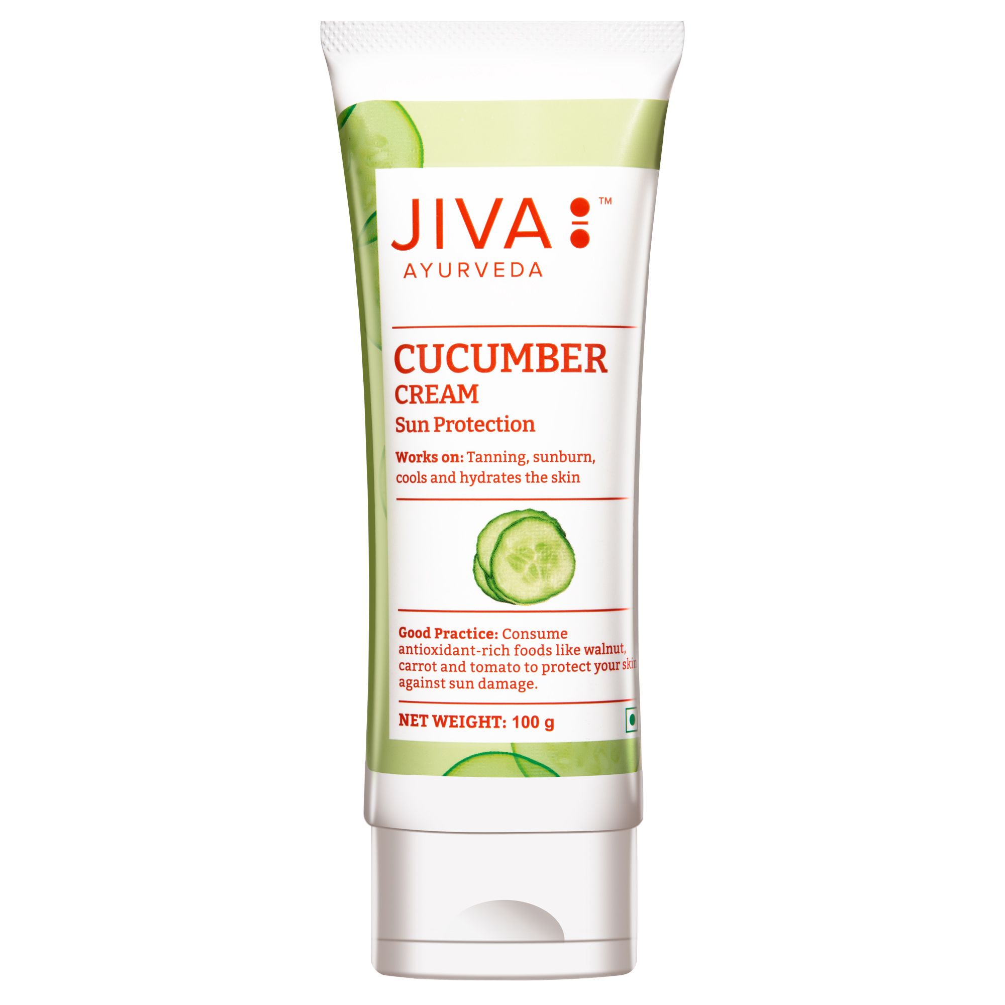 Buy Jiva Ayurveda Cucumber Cream at Best Price Online