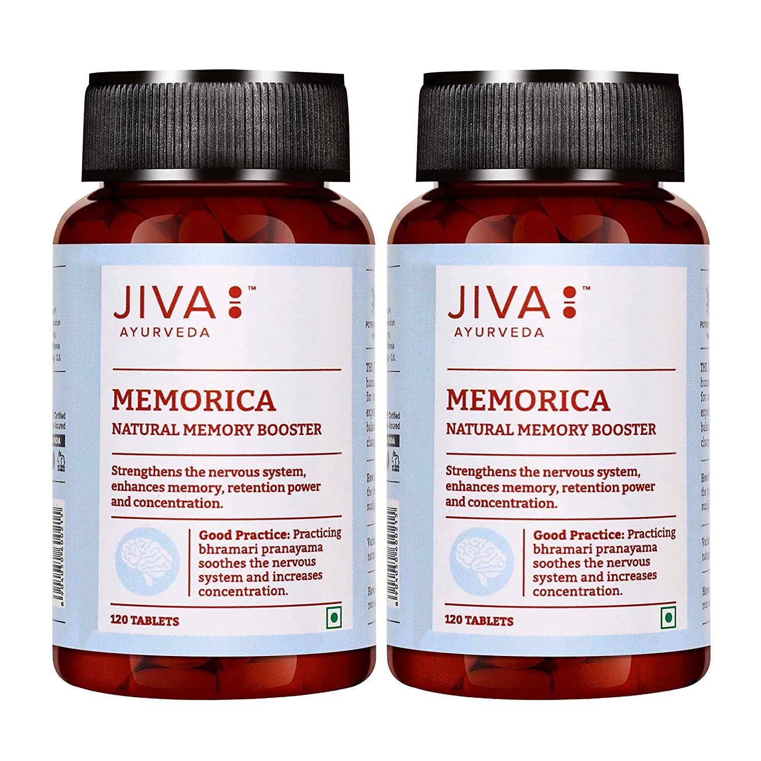 Buy Jiva Ayurveda Memorica 120 Tablets at Best Price Online