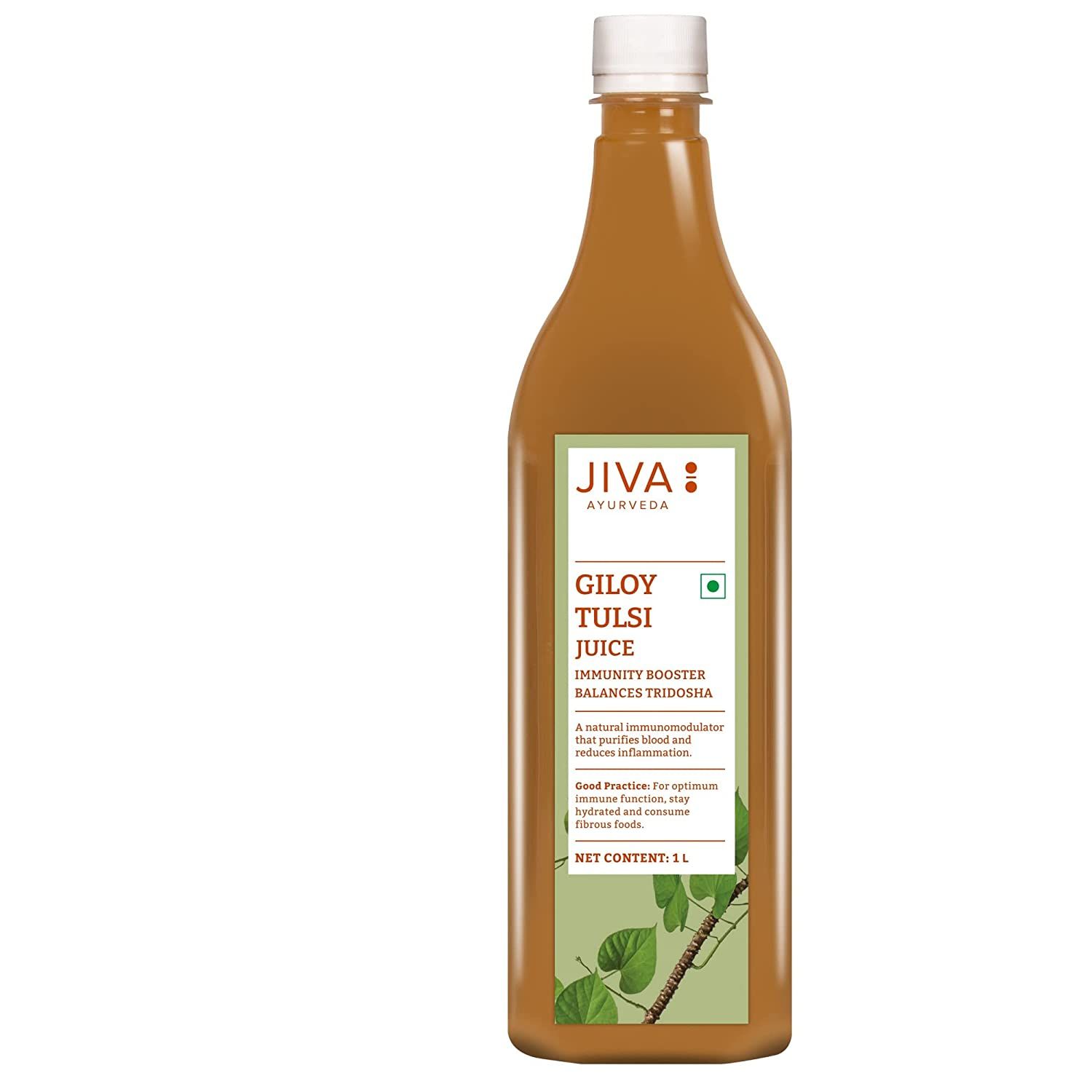 Buy Jiva Ayurveda Giloy Tulsi Juice at Best Price Online