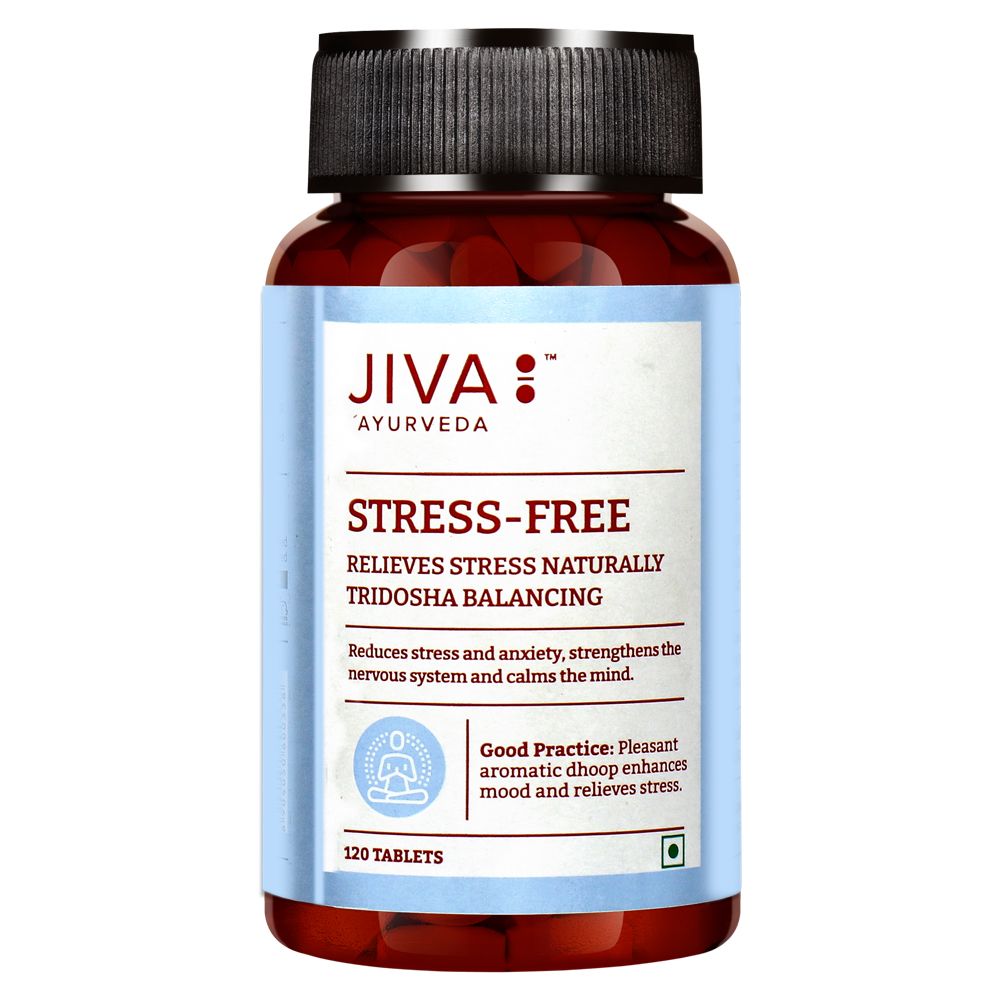Buy Jiva Ayurveda Stress Free 60 Tablets at Best Price Online