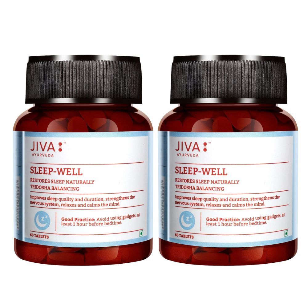 Buy Jiva Ayurveda Sleep Well 60 Tablets at Best Price Online