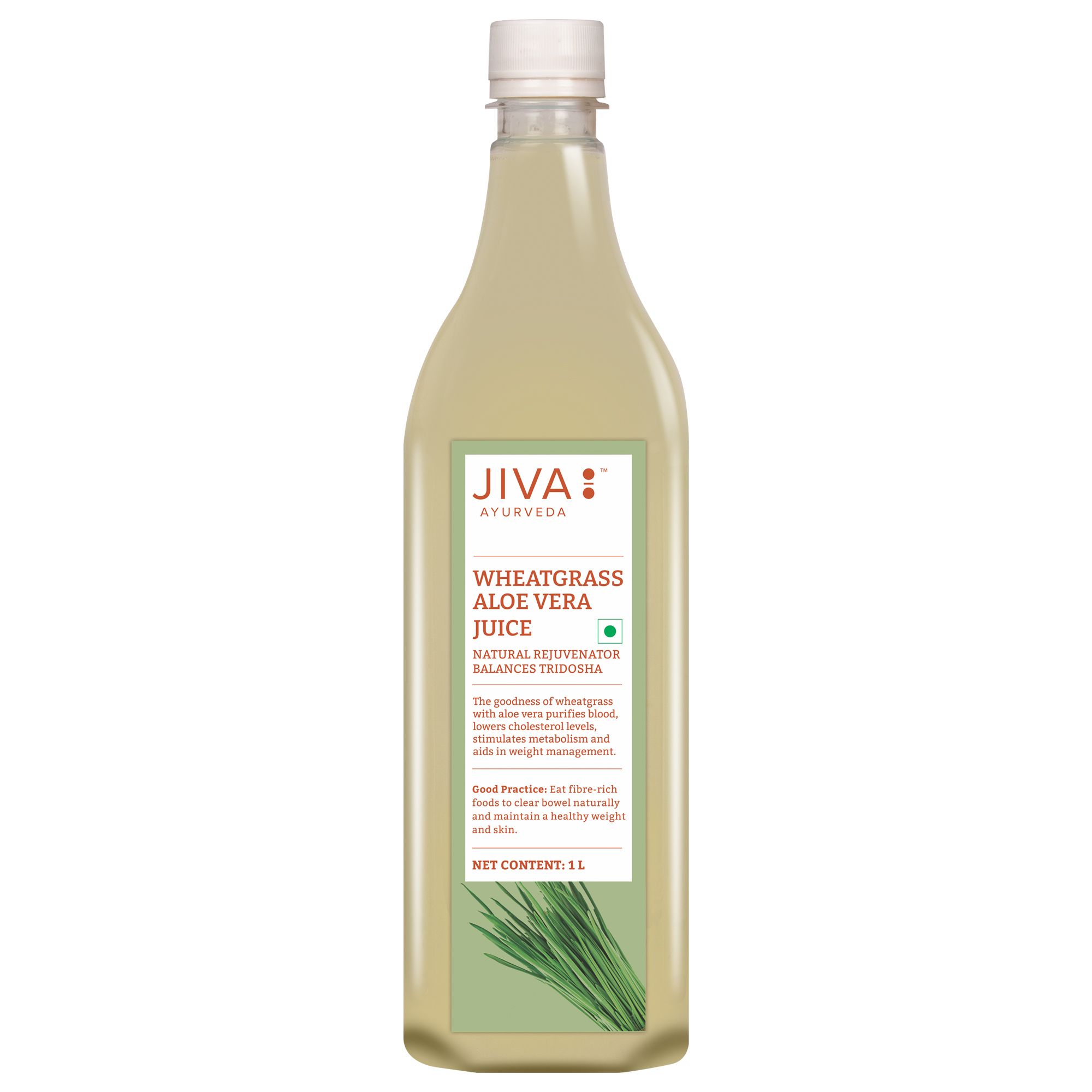 Jiva Ayurveda Wheatgrass Aloevera Juice 