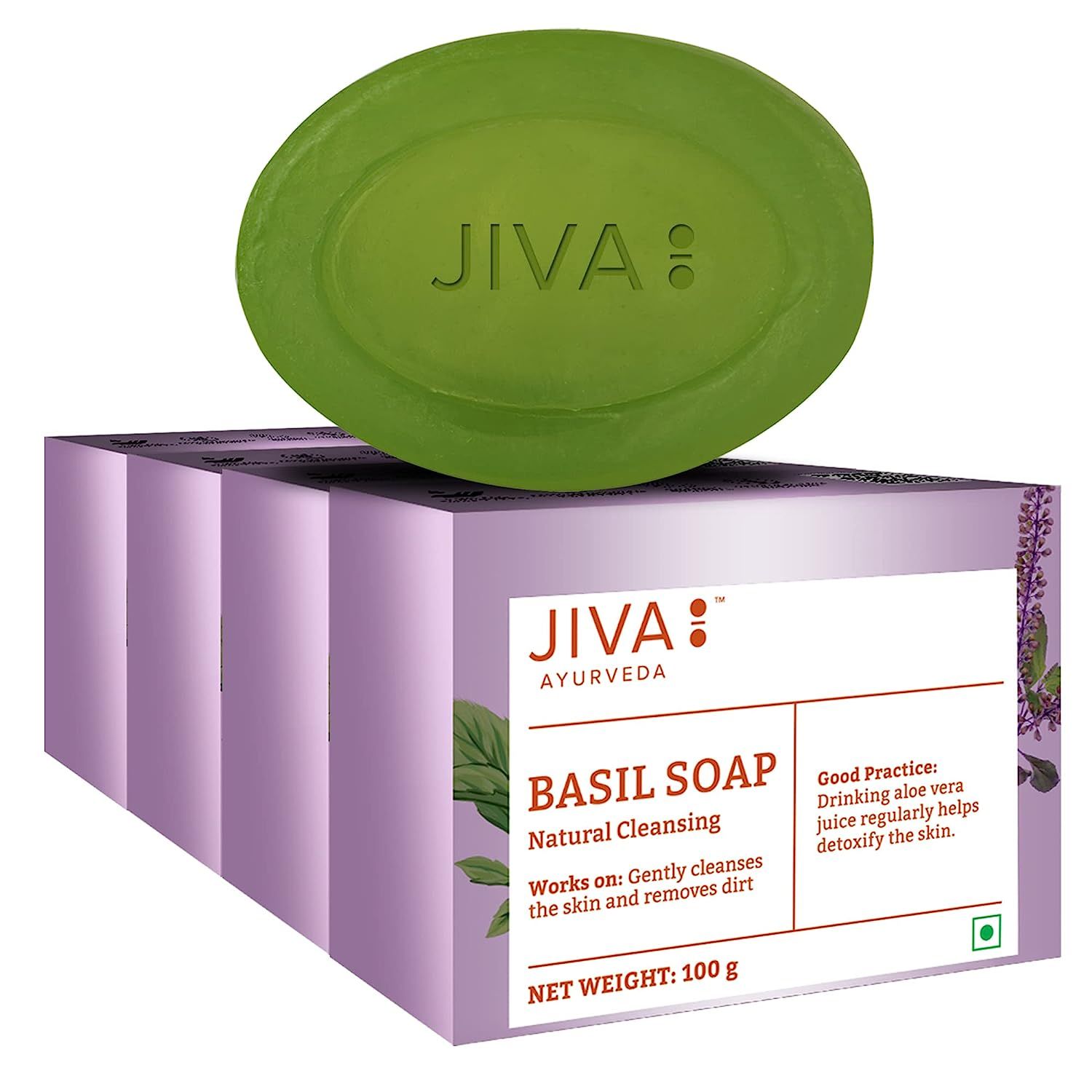 Jiva Ayurveda Basil Soap