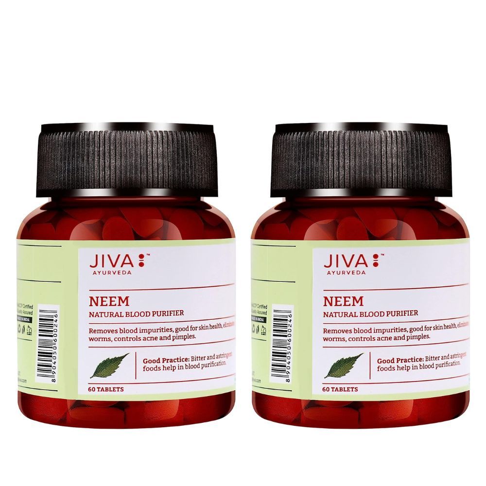 Jiva Ayurveda Neem Tablets 60 Tablets