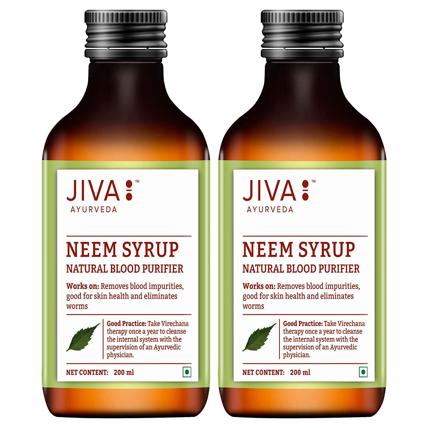 Jiva Ayurveda Neem Syrup 200ml 