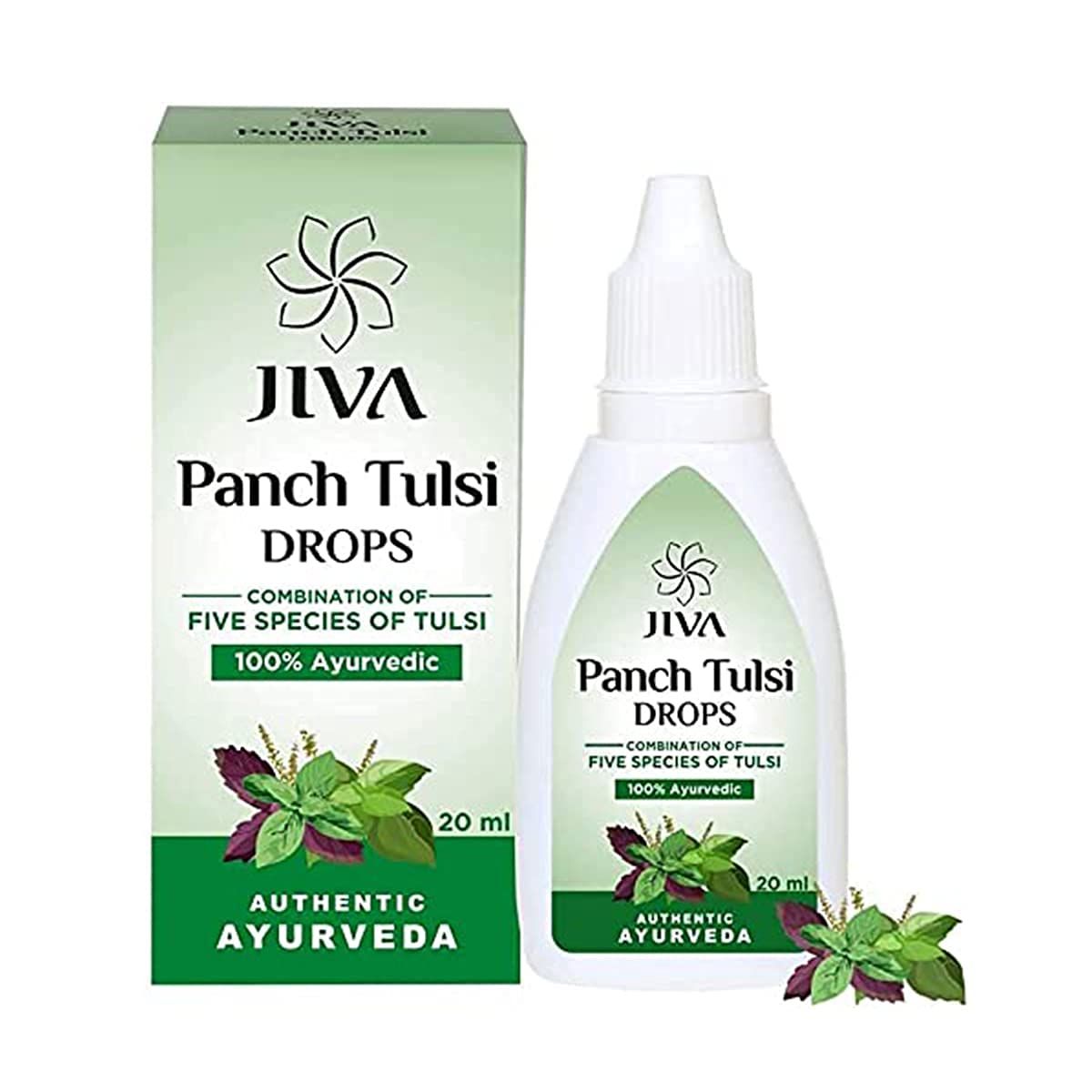 Jiva Ayurveda Panch Tulsi Drops