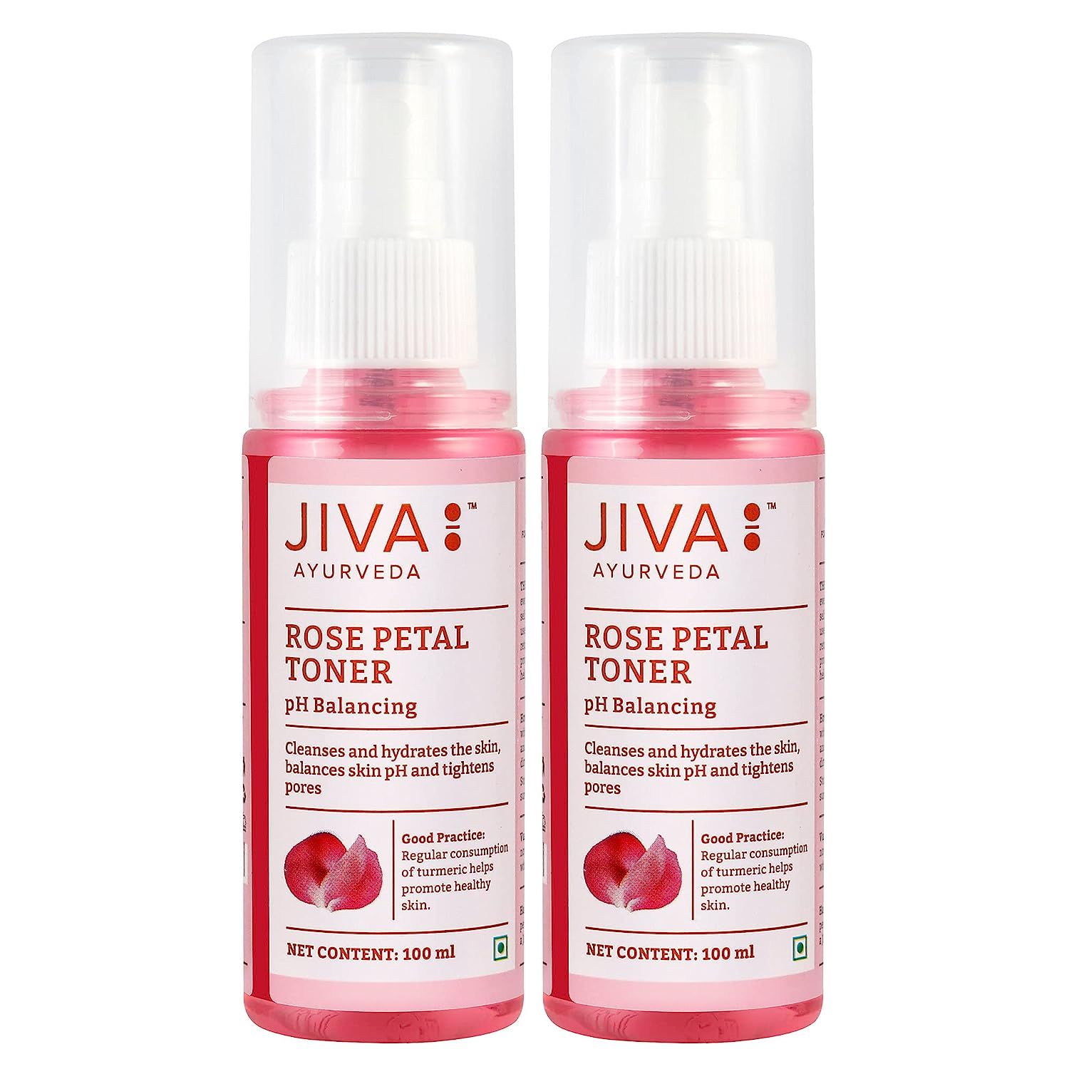 Jiva Ayurveda Rose Petal Water 100ml