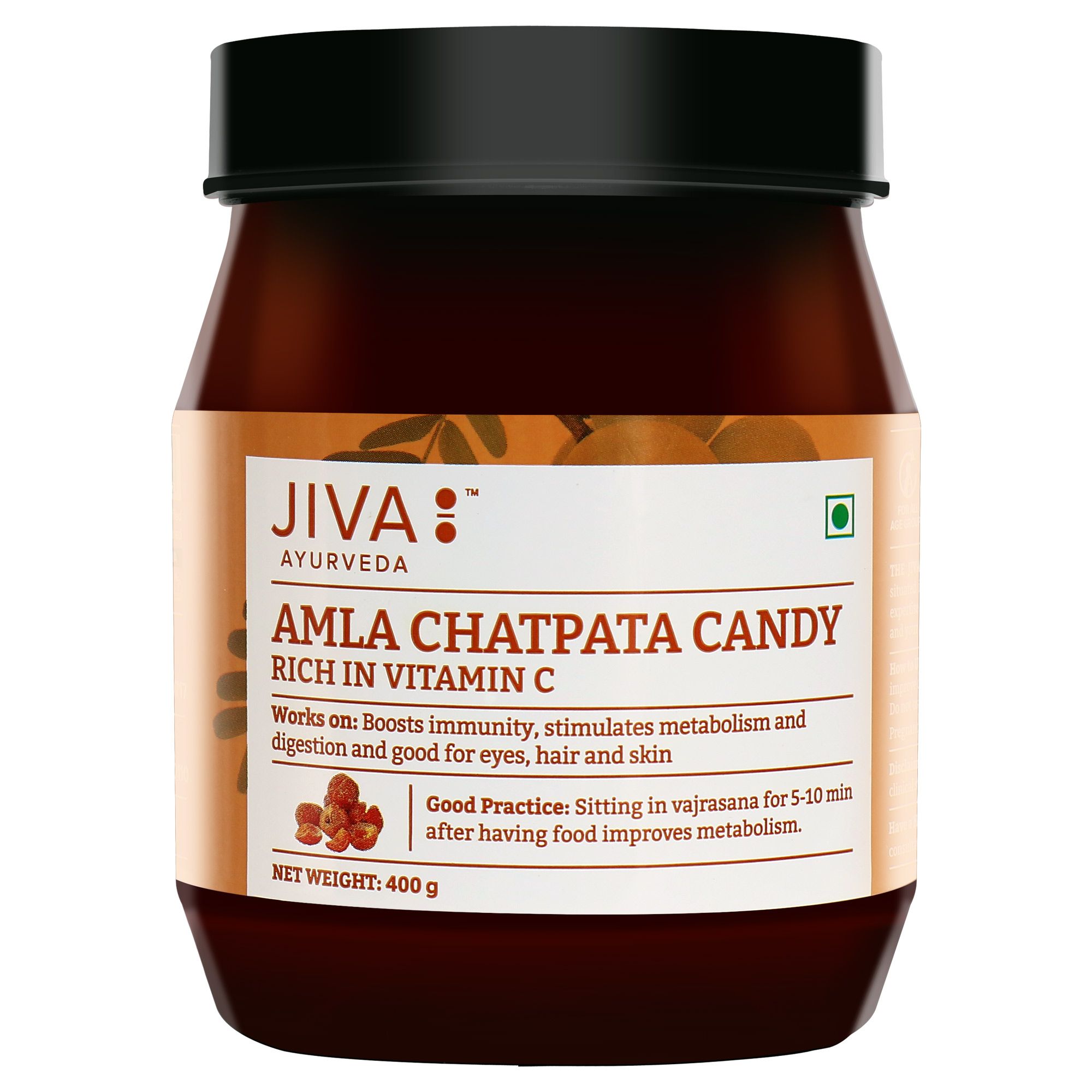 Jiva Ayurveda Amla Chatpata Candy 200gm