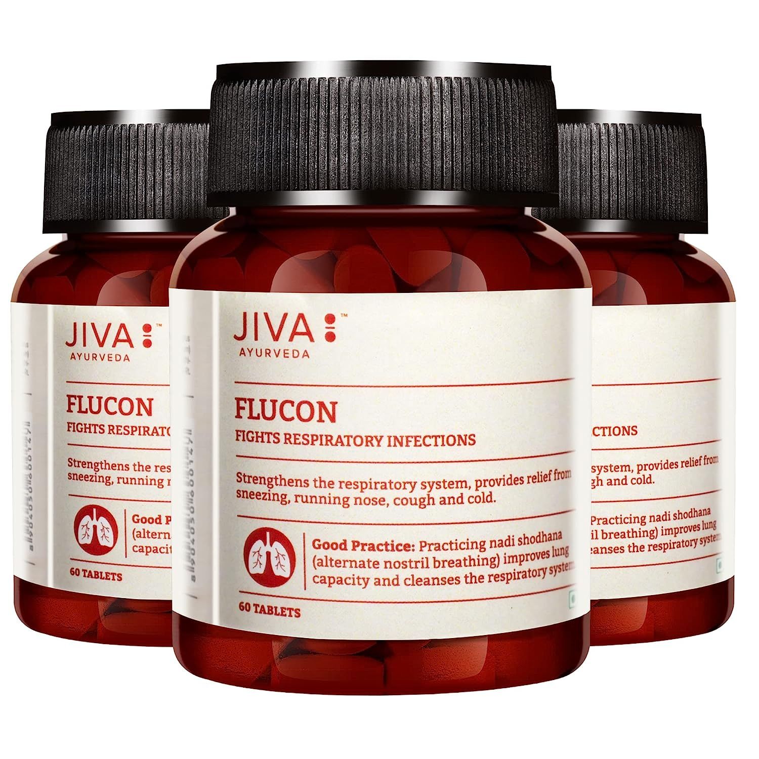 Jiva Ayurveda Flucon 60 Tablets