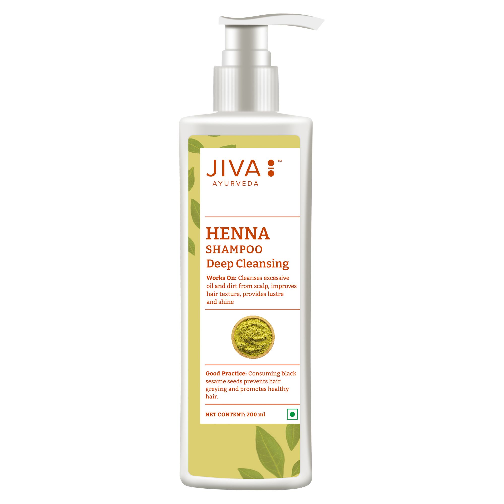 Jiva Ayurveda Heena Shampoo 