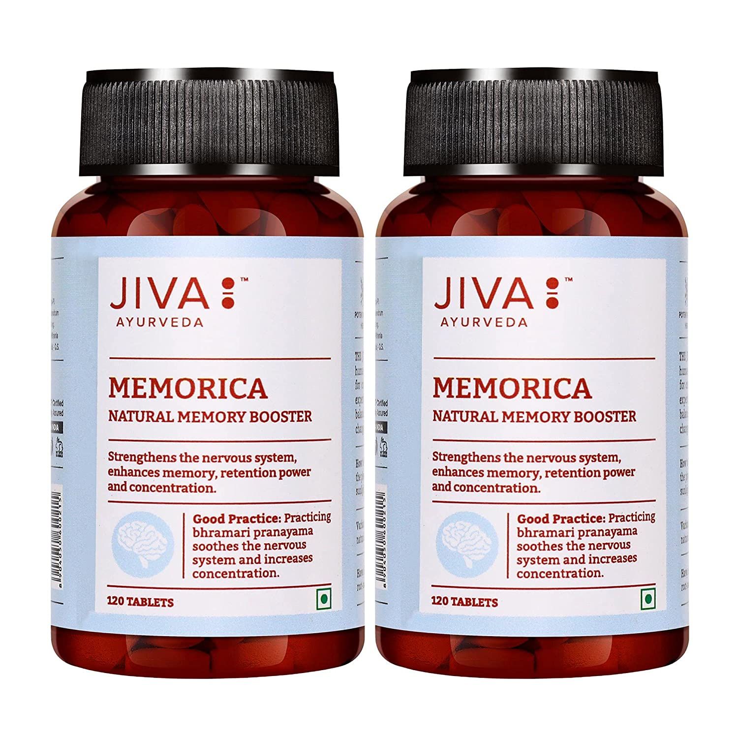 Jiva Ayurveda Memorica 120 Tablets