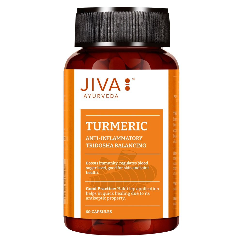 Jiva Ayurveda Turmeric 60 Capsules