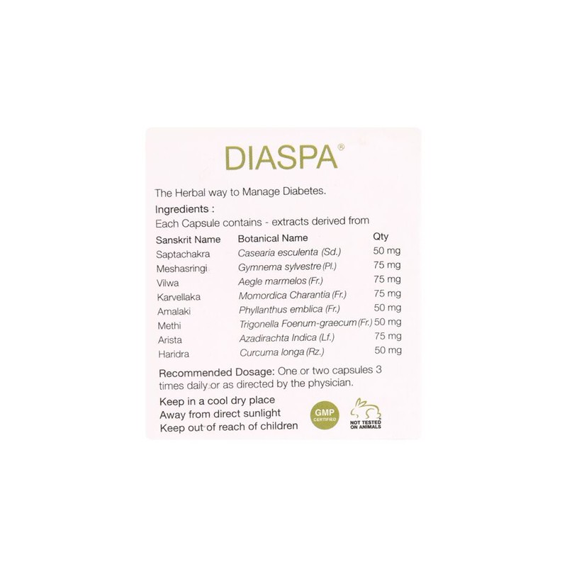 Buy Kairali Diaspa Capsule at Best Price Online