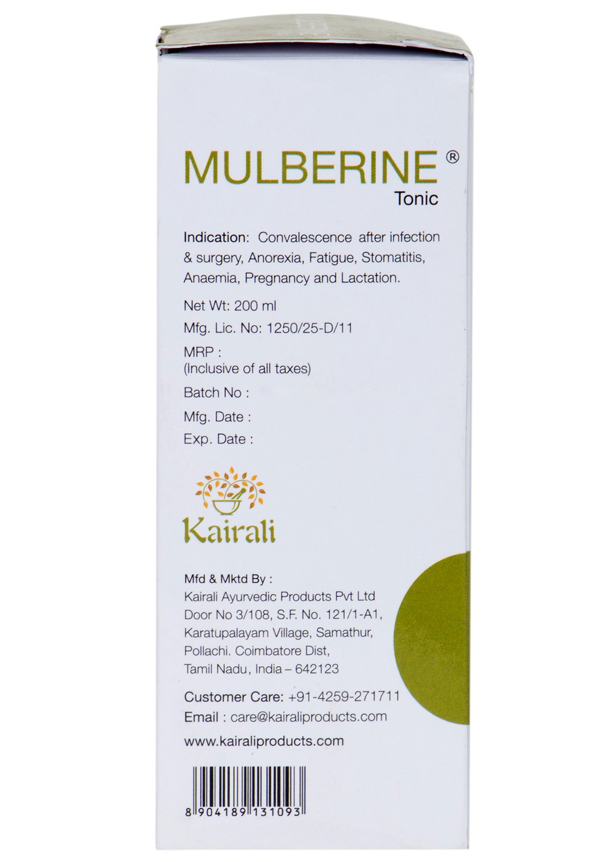 Kairali Mulberine Tonic