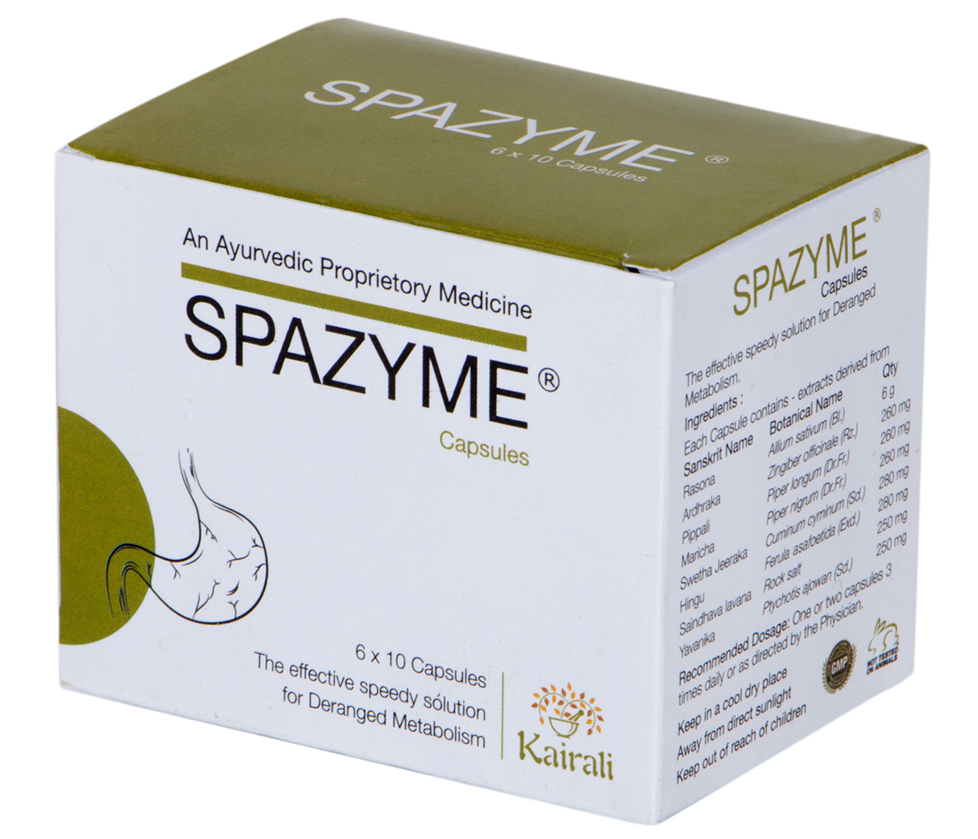 Kairali Spazyme Capsule