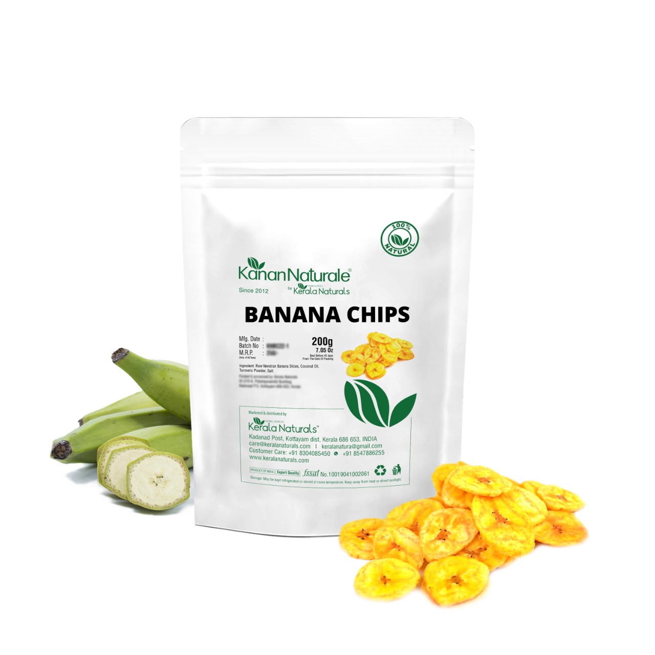 Kanan Naturale Banana Chips 