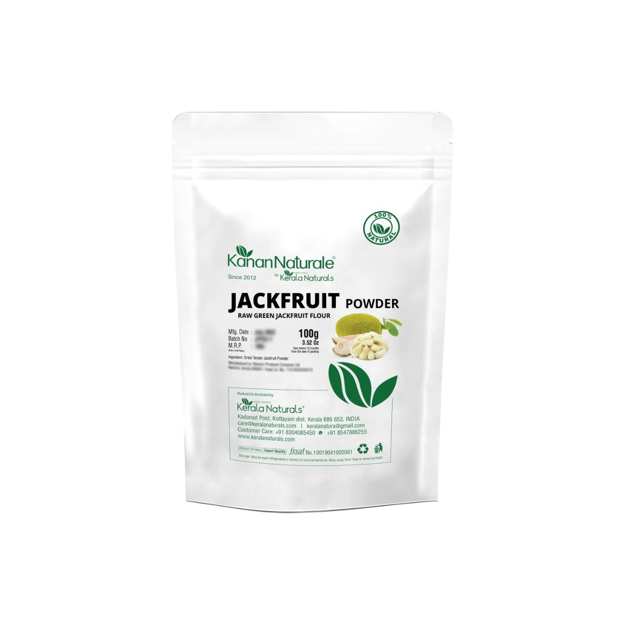 Buy Kanan Naturale Jackfruit Powder / Raw Green Jackfruit Flour at Best Price Online
