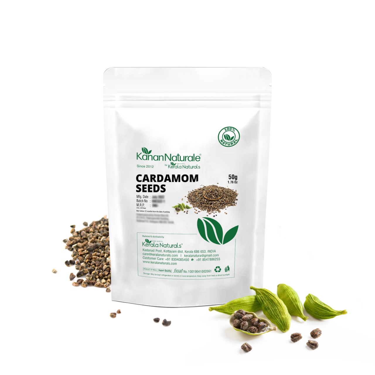 Kanan Naturale Cardamom Seeds 