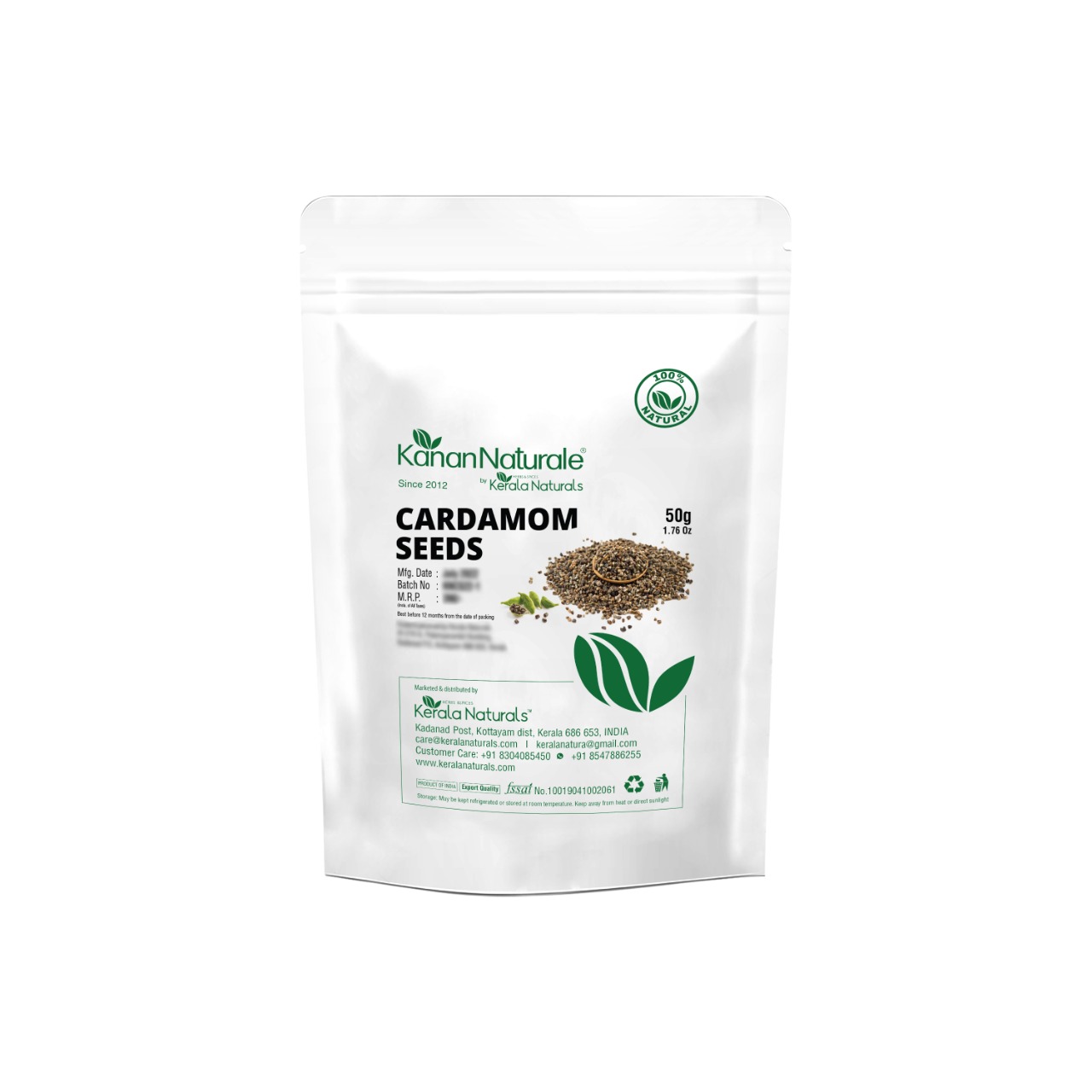 Buy Kanan Naturale Cardamom Seeds at Best Price Online