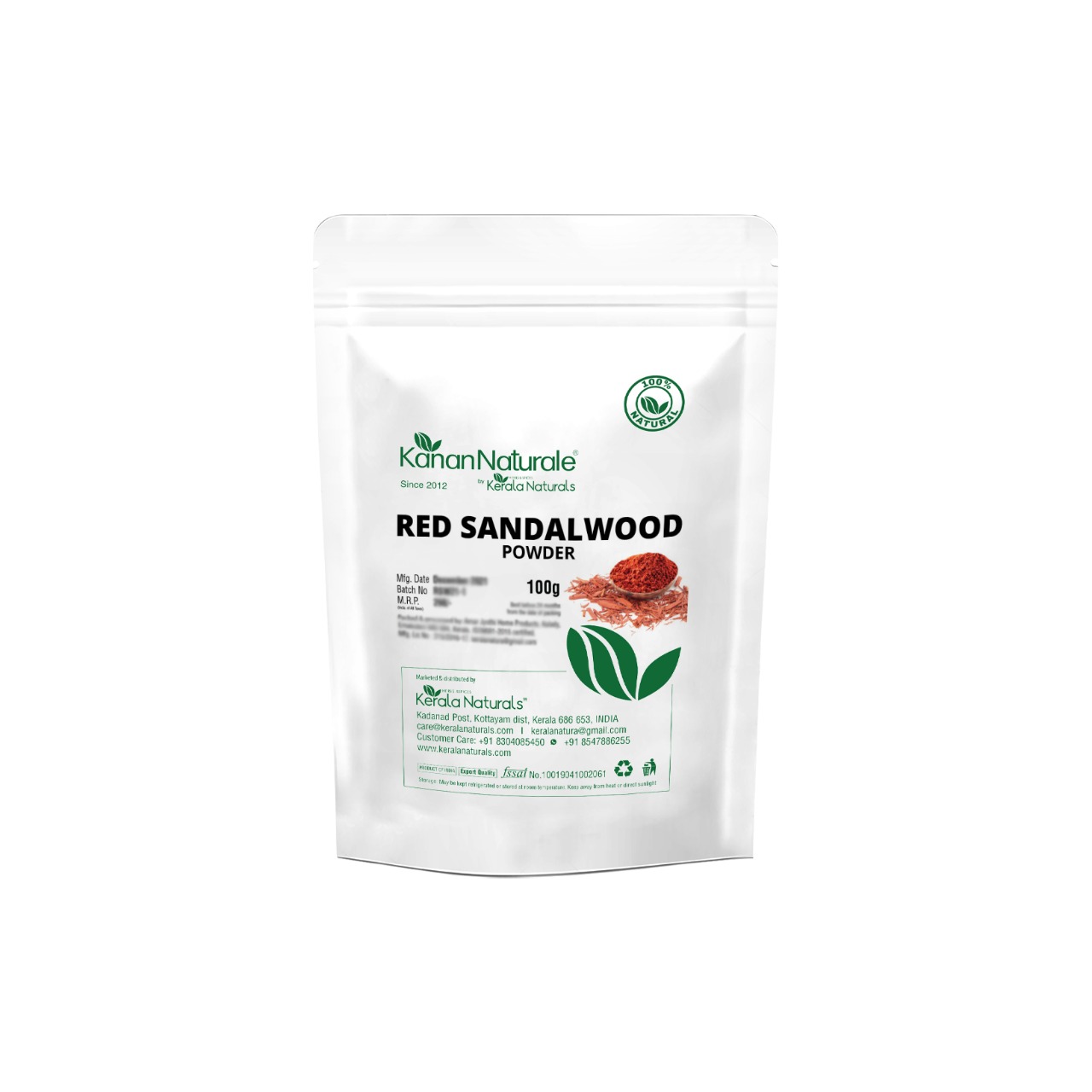 Red sandalwood powder 100gm      