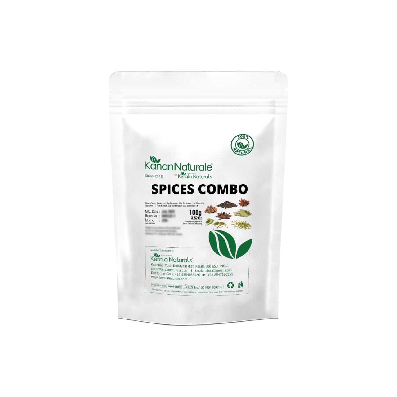 Kanan Naturale Spices Combo