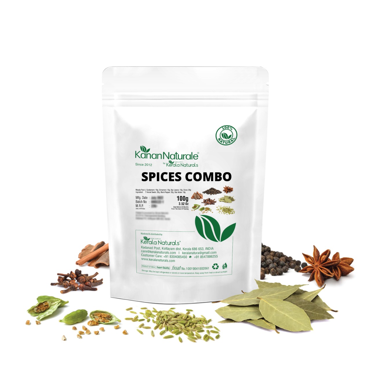 Kanan Naturale Spices Combo