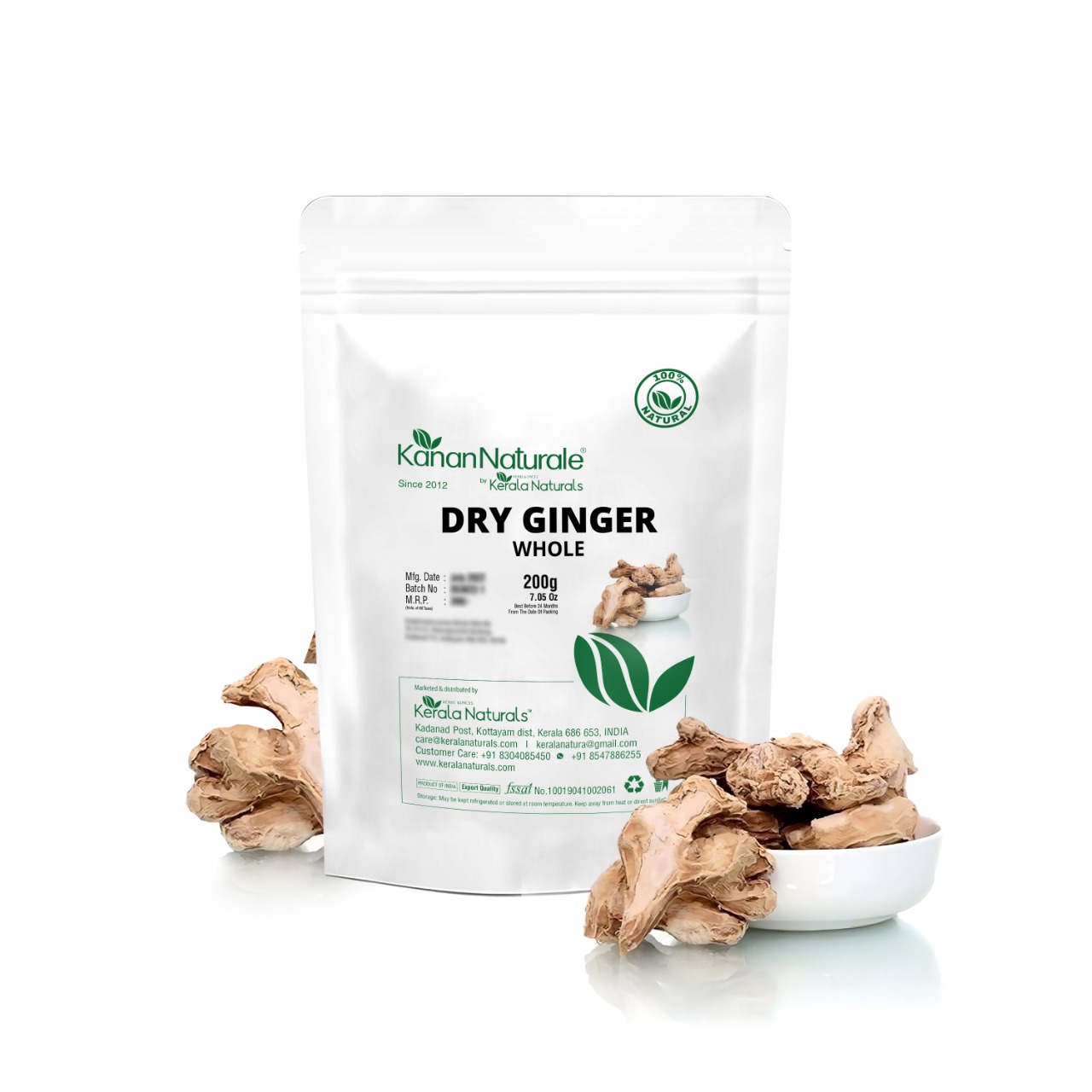 Kanan Naturale Dry Ginger Whole 