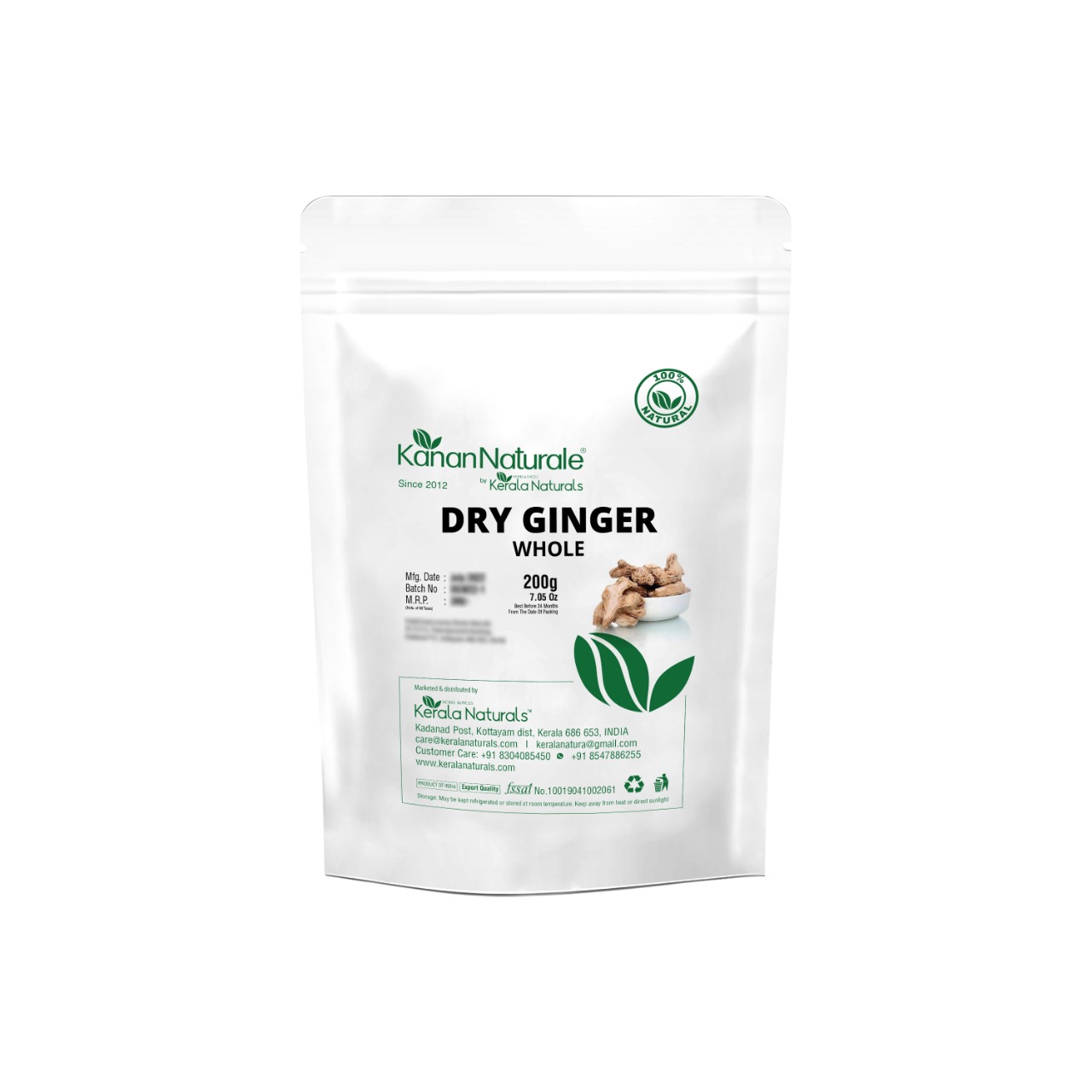 Buy Kanan Naturale Dry Ginger Whole at Best Price Online