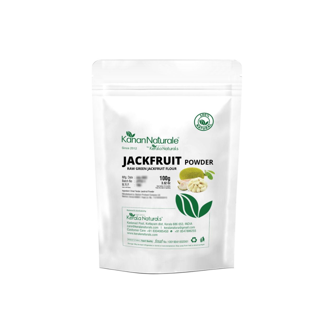 Kanan Naturale Jackfruit Powder / Raw Green Jackfruit Flour
