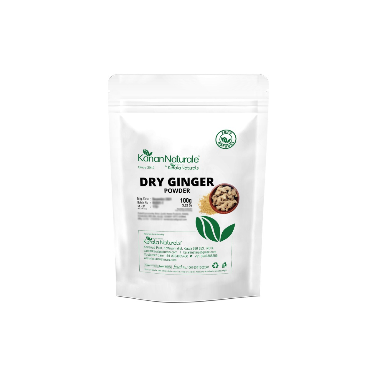 Kerala Naturals Dry Ginger Powder 100 gm