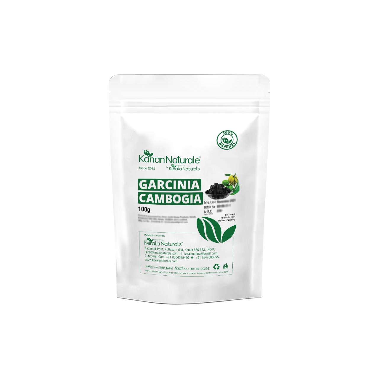 Buy Kerala Naturals Garcinia Cambogia 100gm at Best Price Online