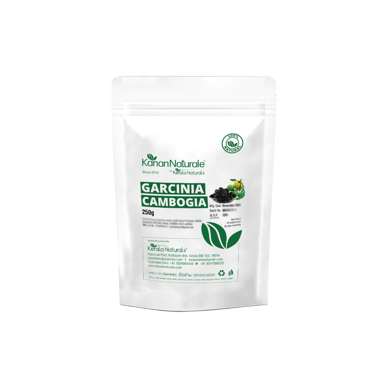 Buy Kerala Naturals Garcinia Cambogia 250gm at Best Price Online