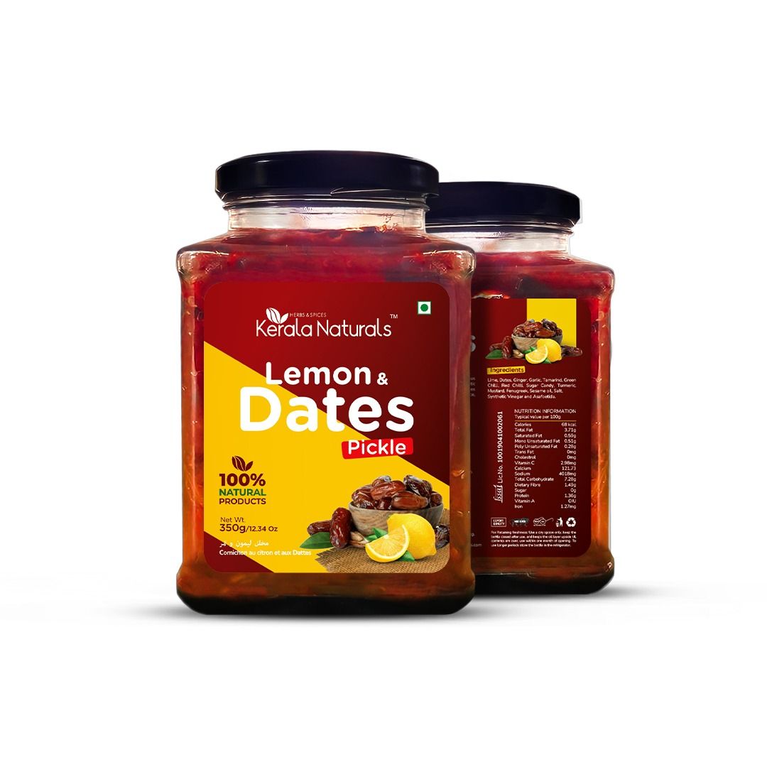 Kerala Naturals Lemon & Dates Pickle