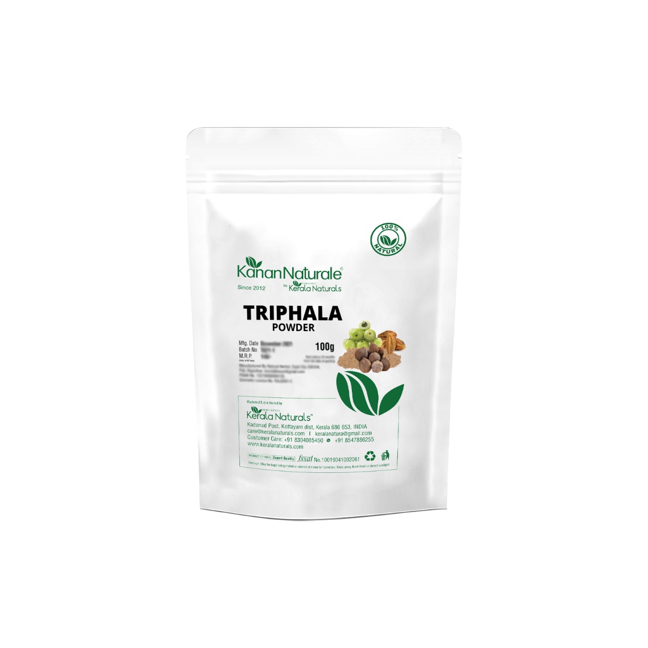 Kerala Naturals Triphala powder 200gm