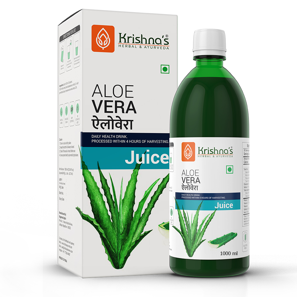 Buy Krishna Herbal Aloe Vera Juice at Best Price Online