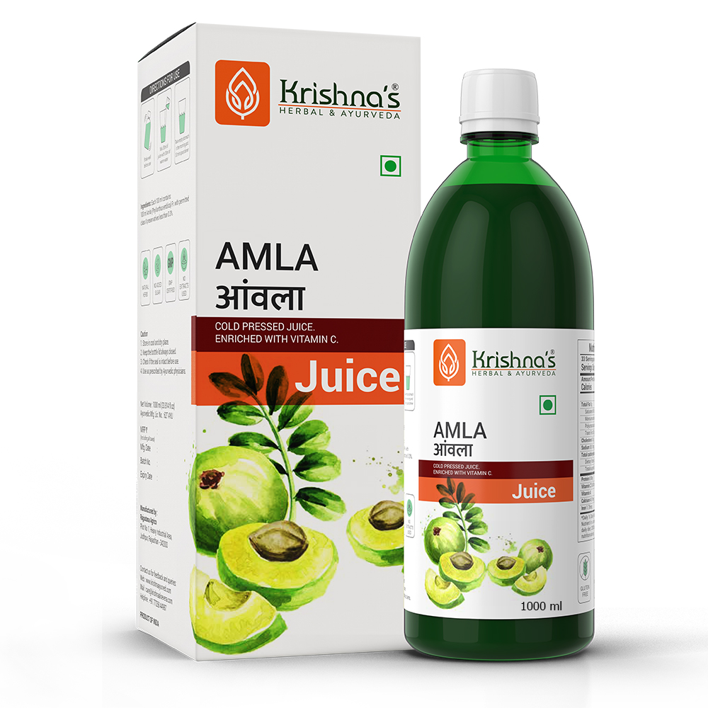 Buy Krishna Herbal Amla Juice at Best Price Online