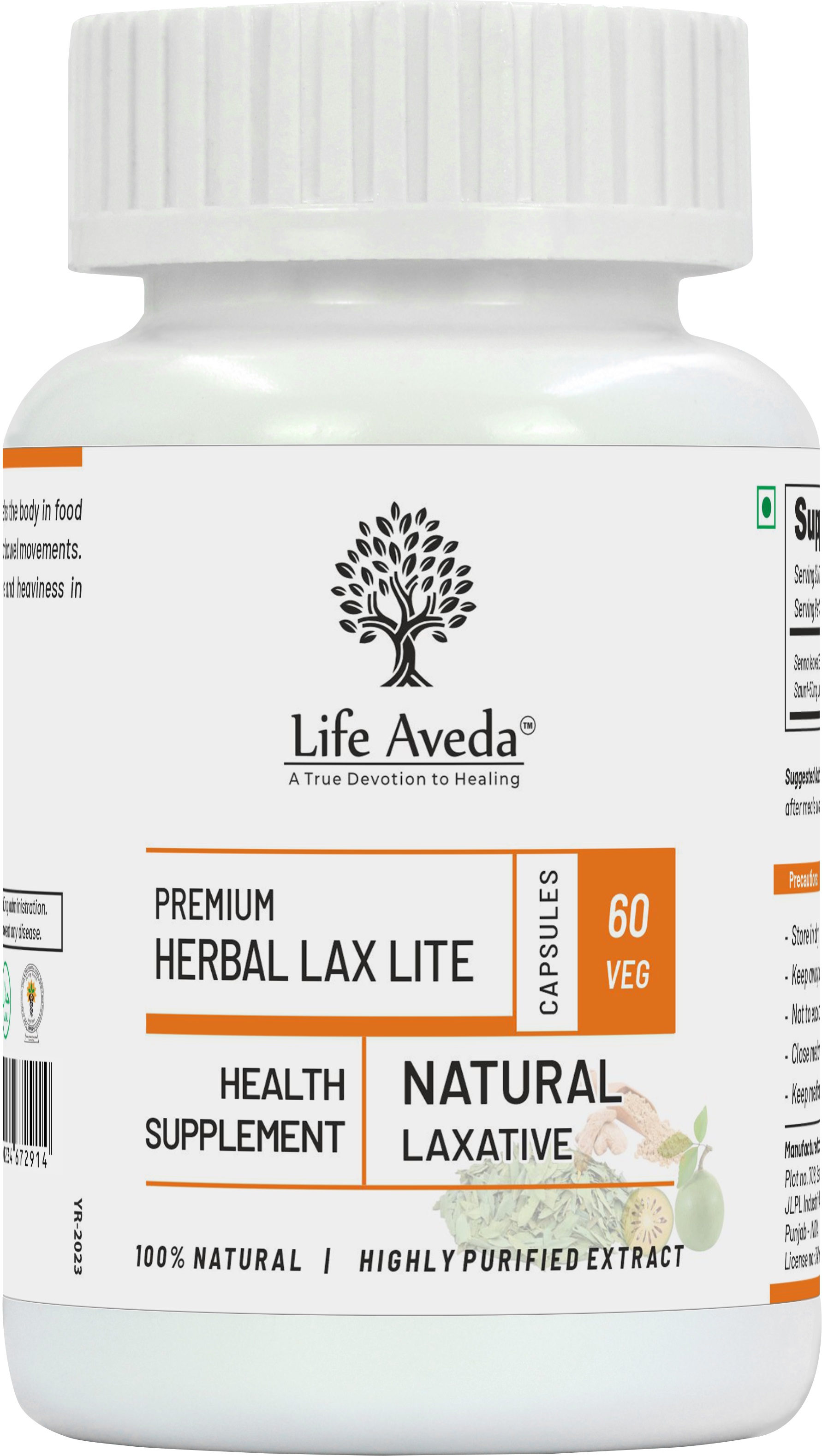 Life Aveda Premium HERBAL LAX LITE