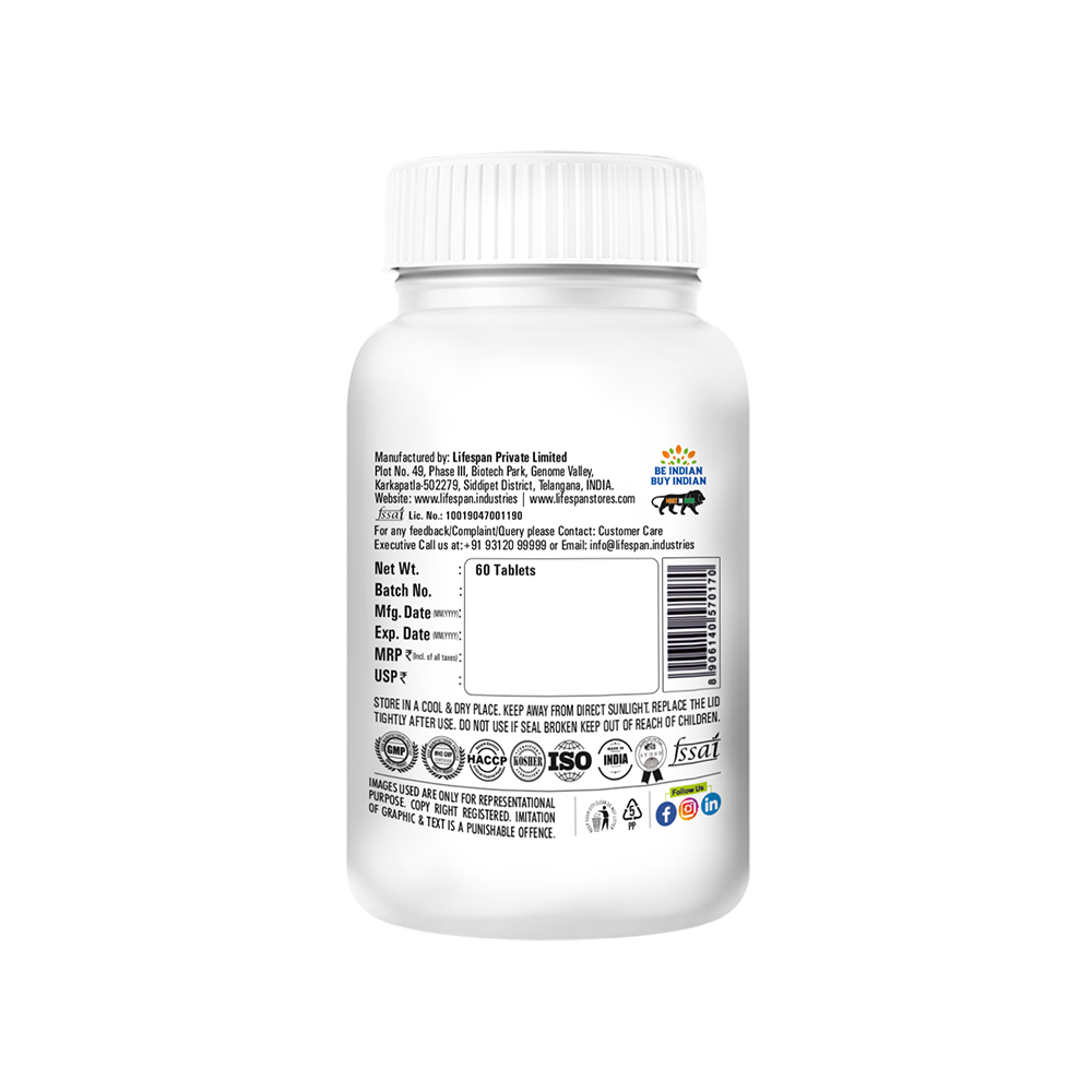 Buy Lifespan Vitamin Non chewable tablets at Best Price Online