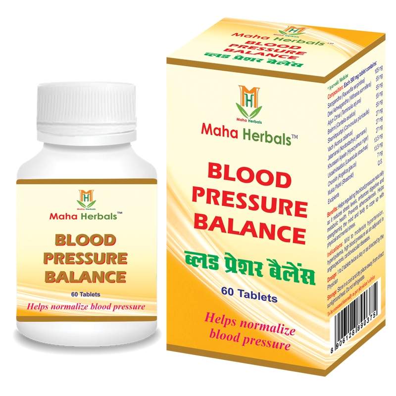 Buy Maha Herbal Blood Pressure Balance at Best Price Online