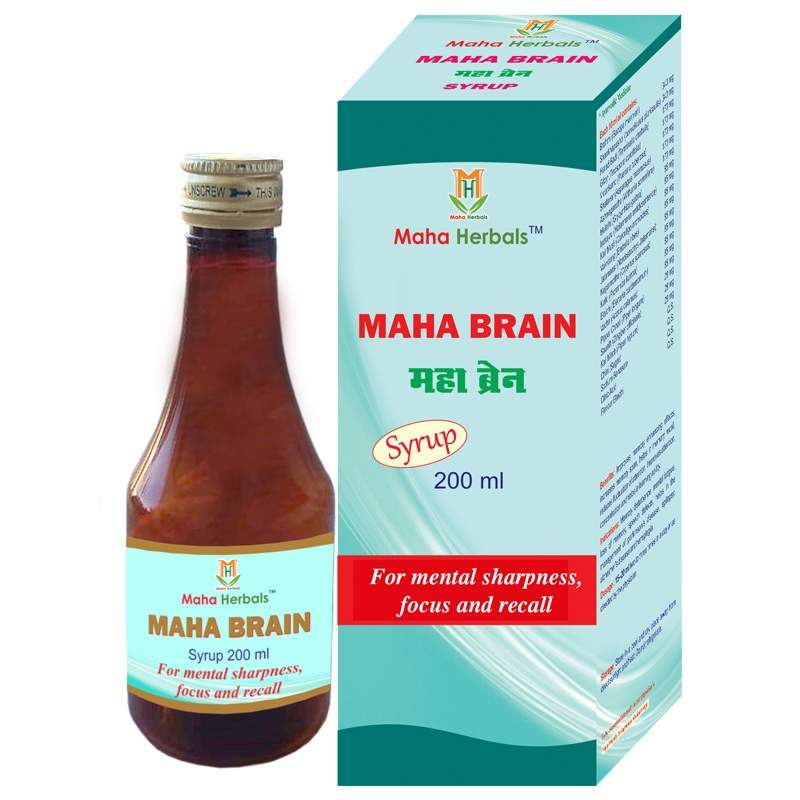Buy Maha Herbal Maha Brain Syrup at Best Price Online