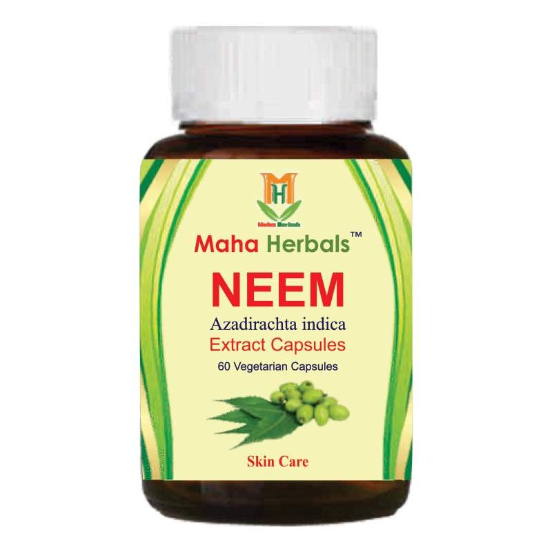 Maha Herbal Neem Extract Capsules