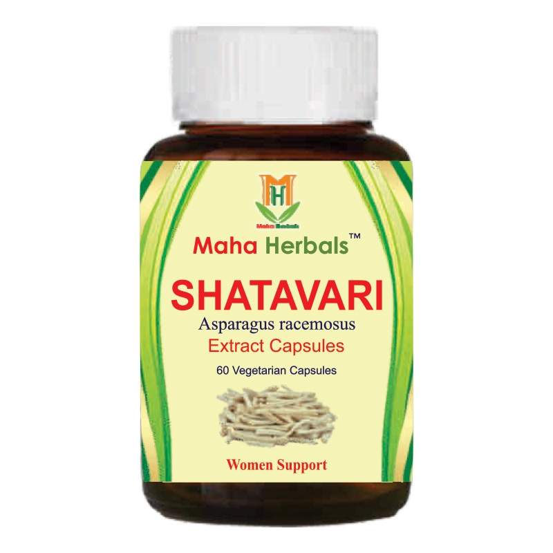 Maha Herbal Shatavari Extract Capsules